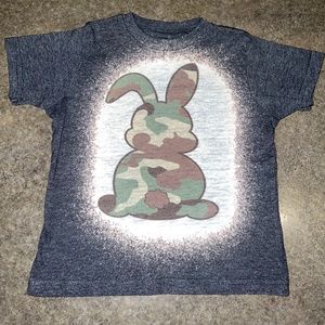Toddler Boy Bleached Tee